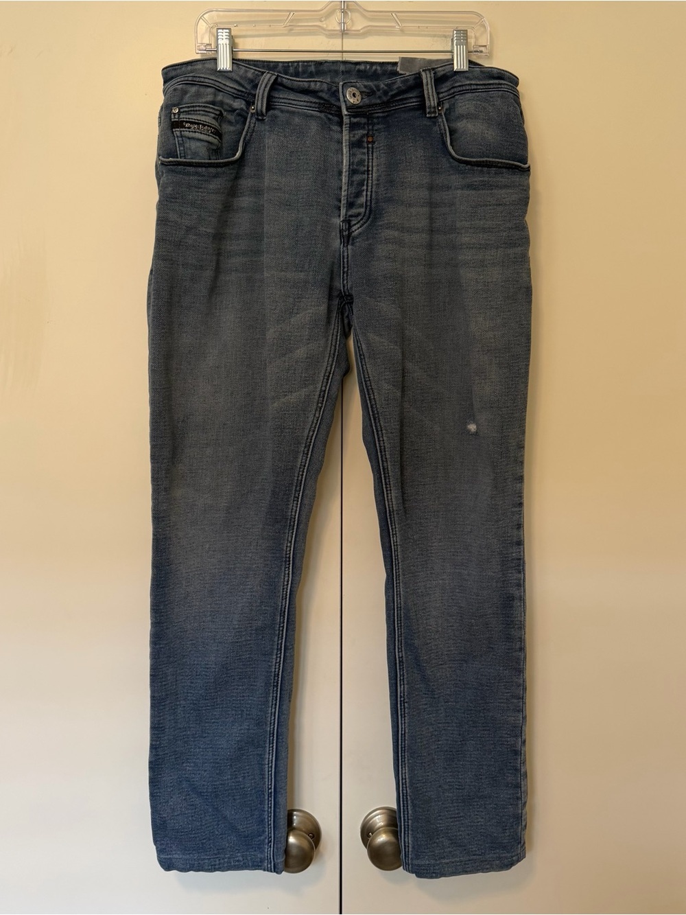 Diesel Men's Slim Jeans in Dark‎ Blue Wash